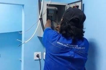 Pengerjaan Panel Steril RSUD TEBET