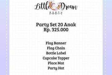 Paket Perlengkapan Pesta A #fruity untuk 20org Rp. 325.000