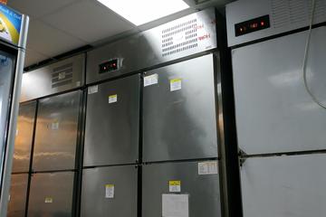 After reparation Freezer and chiller
