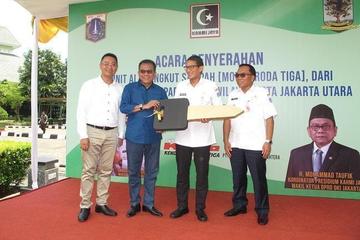 Event Serah terima Bajaj PT. Tris