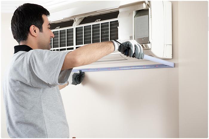 Air conditioner installation