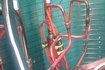 Pengecekan pipa2 pda unit outdor