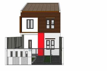 3D Rencana Tampak Depan