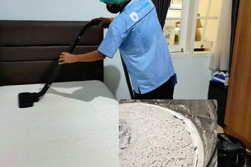 Sedot Debu & Tungau Ranjang Single Bed 2 Baris