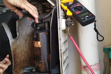 Oberheating compressor