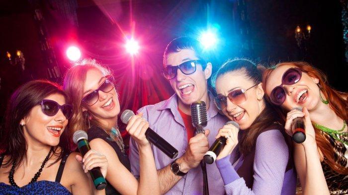 Ilustrasi karaoke