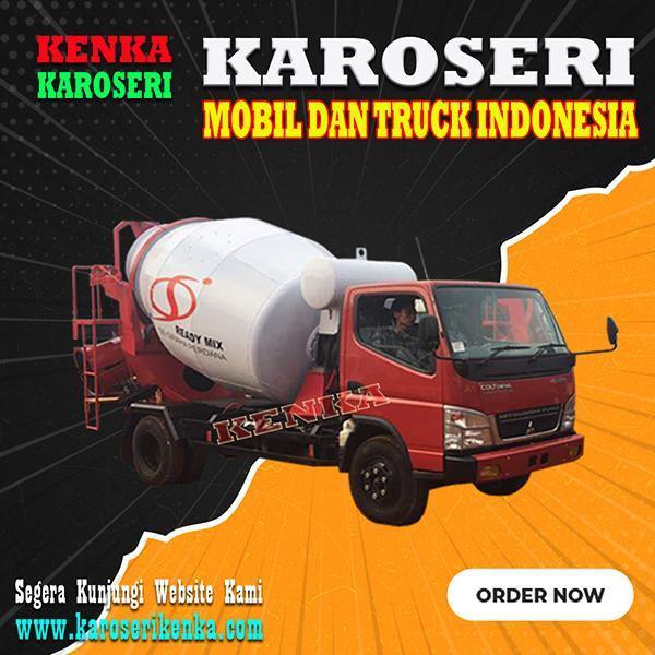 Kenka   mobil dan truck mixer   2