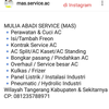 Mulia Abadi Service AC & KeListrikan