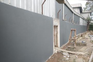 pagar baru gudang