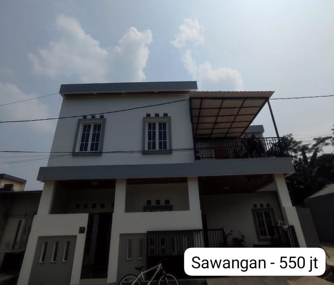 Hasil renovasi rumah 2 lantai