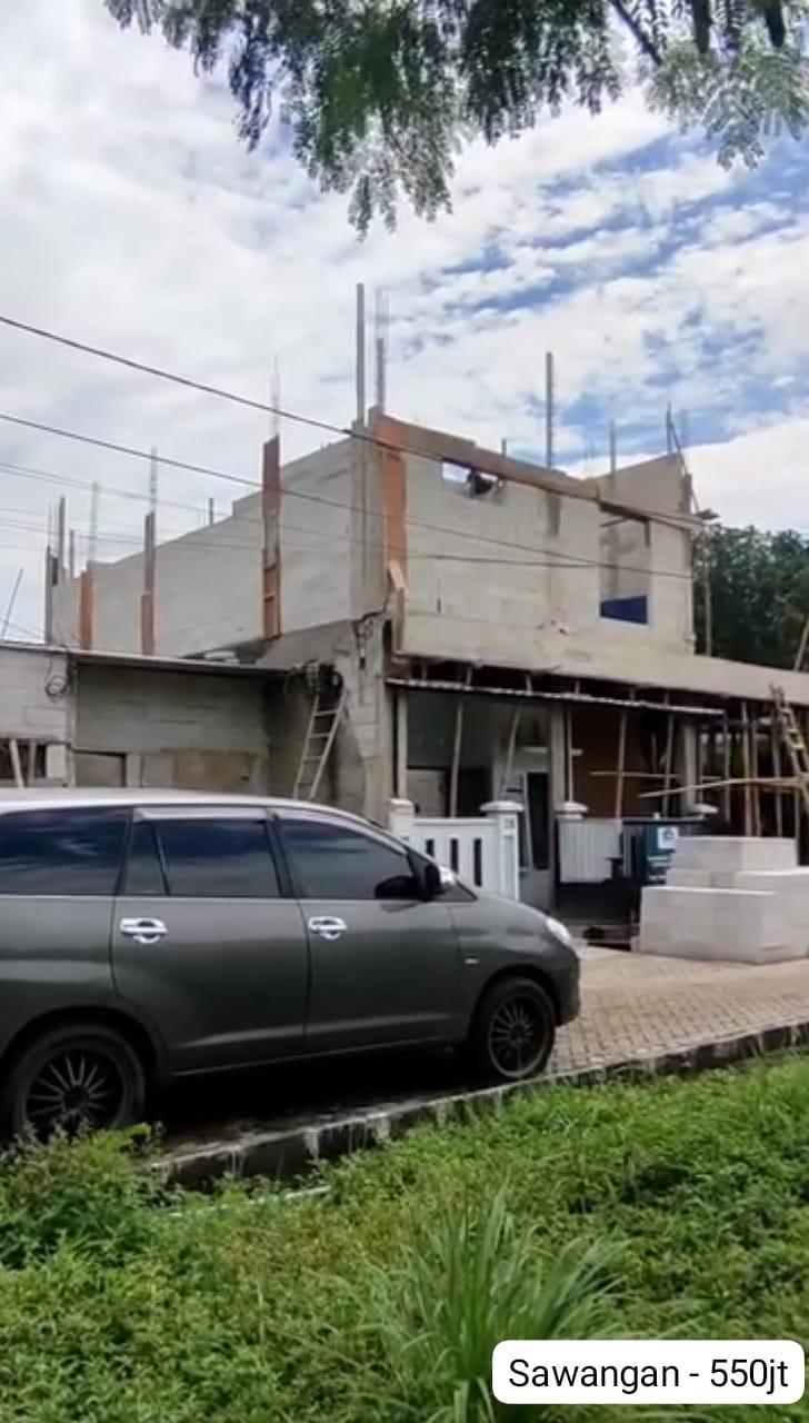 Progres renovasi rumah 2 lantai