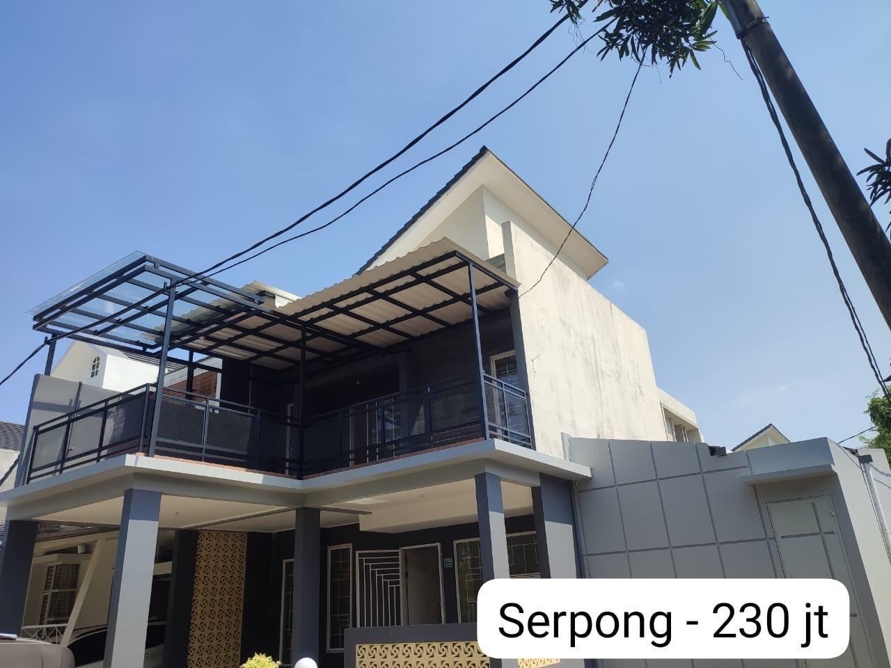 Hasil renovasi rumah mewah 2 lantai