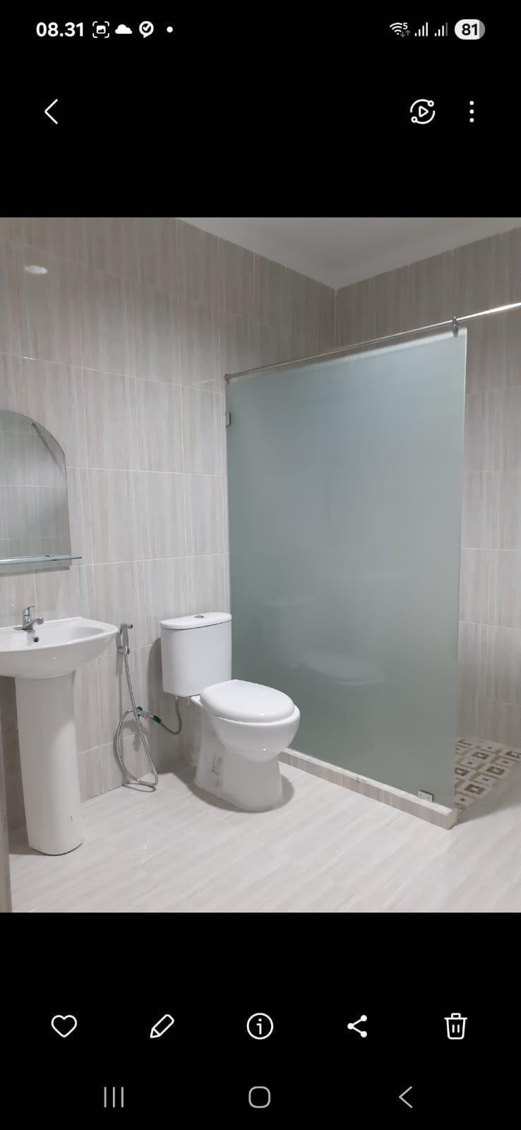 Renovasi kamar mandi