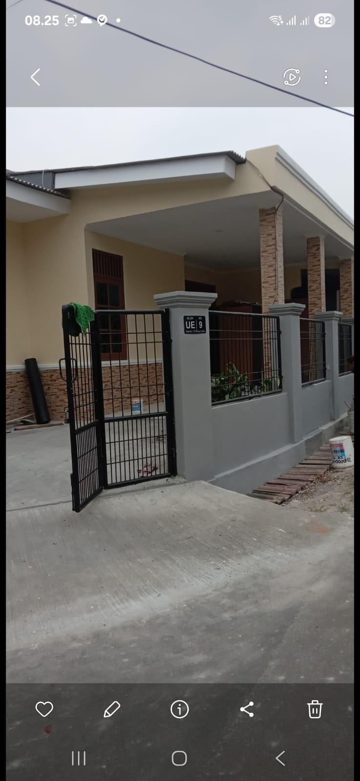 Sesudah renovasi rumah