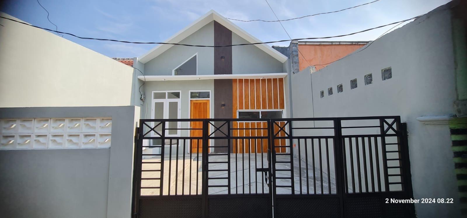 Hasil renovasi rumah modern