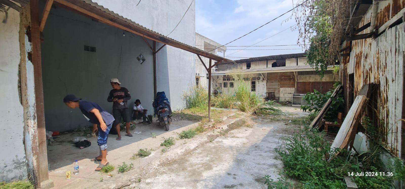 Tanah yang akan dibangun rumah petak