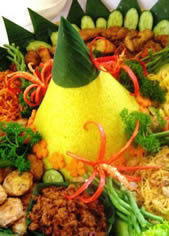 Nasi tumpeng saranadewata