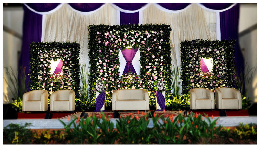 Pelaminan indoor modern saranadewata23