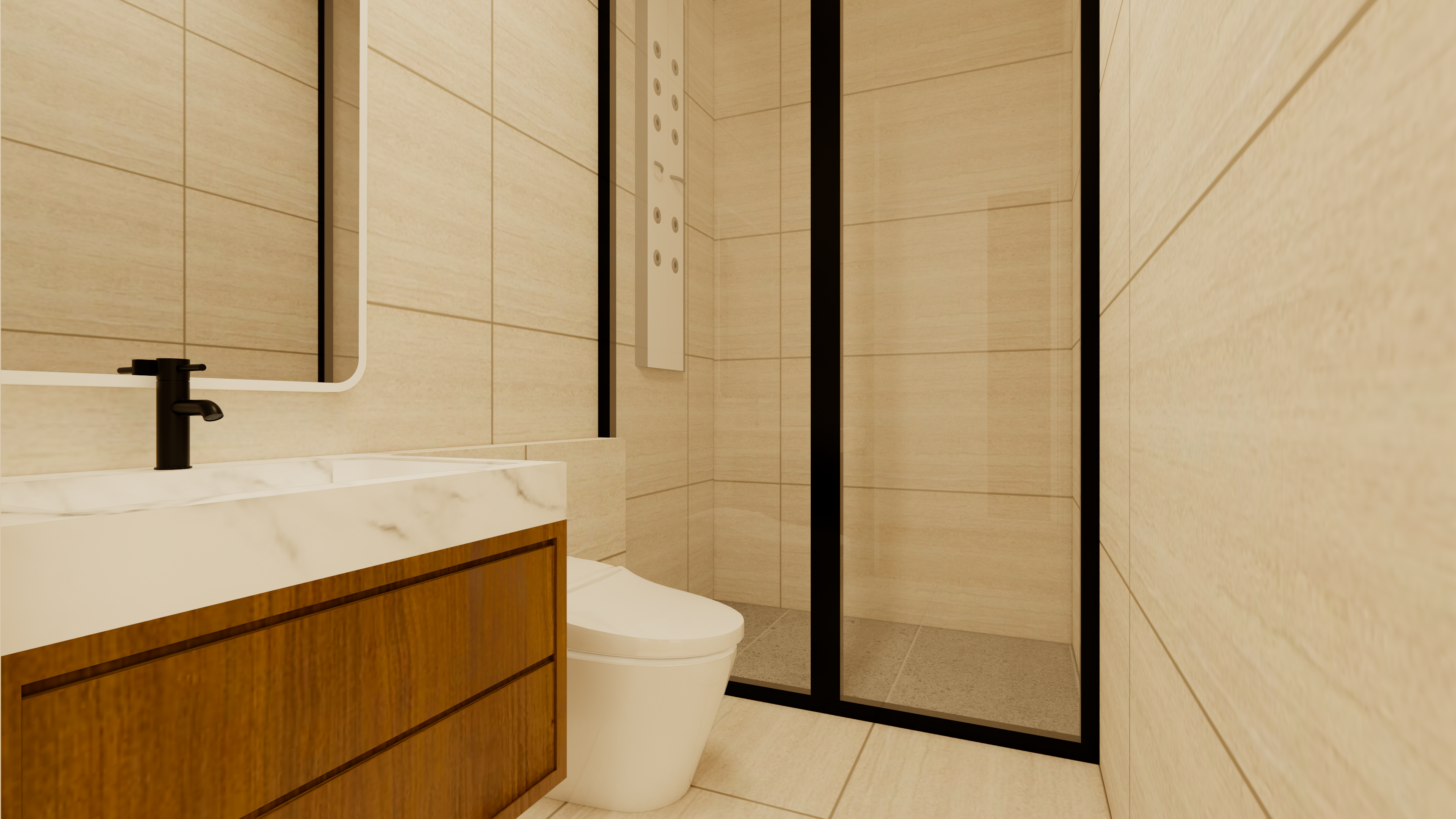 Master bathroom
