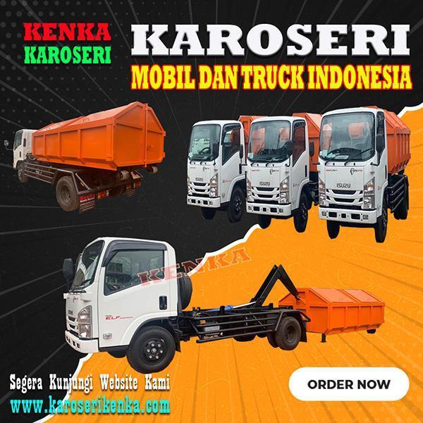 Kenka   mobil dan truck sampah arm roll