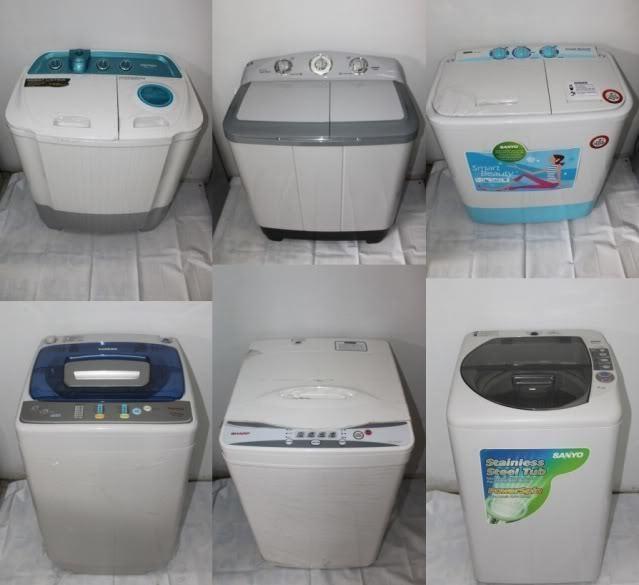 Mesin cuci semua merek 6 biji