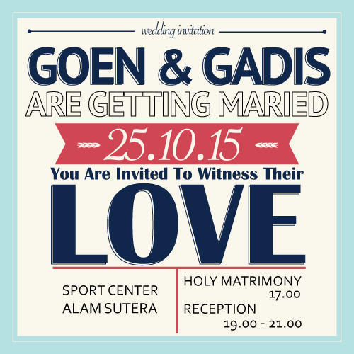 Wedding invitation instagram