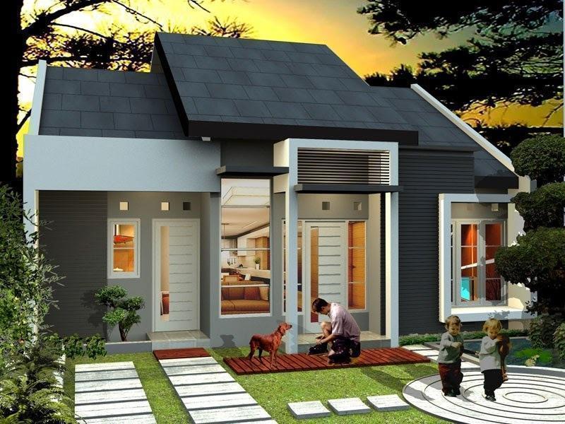 Gambar desain rumah minimalis tipe 45 terbaru