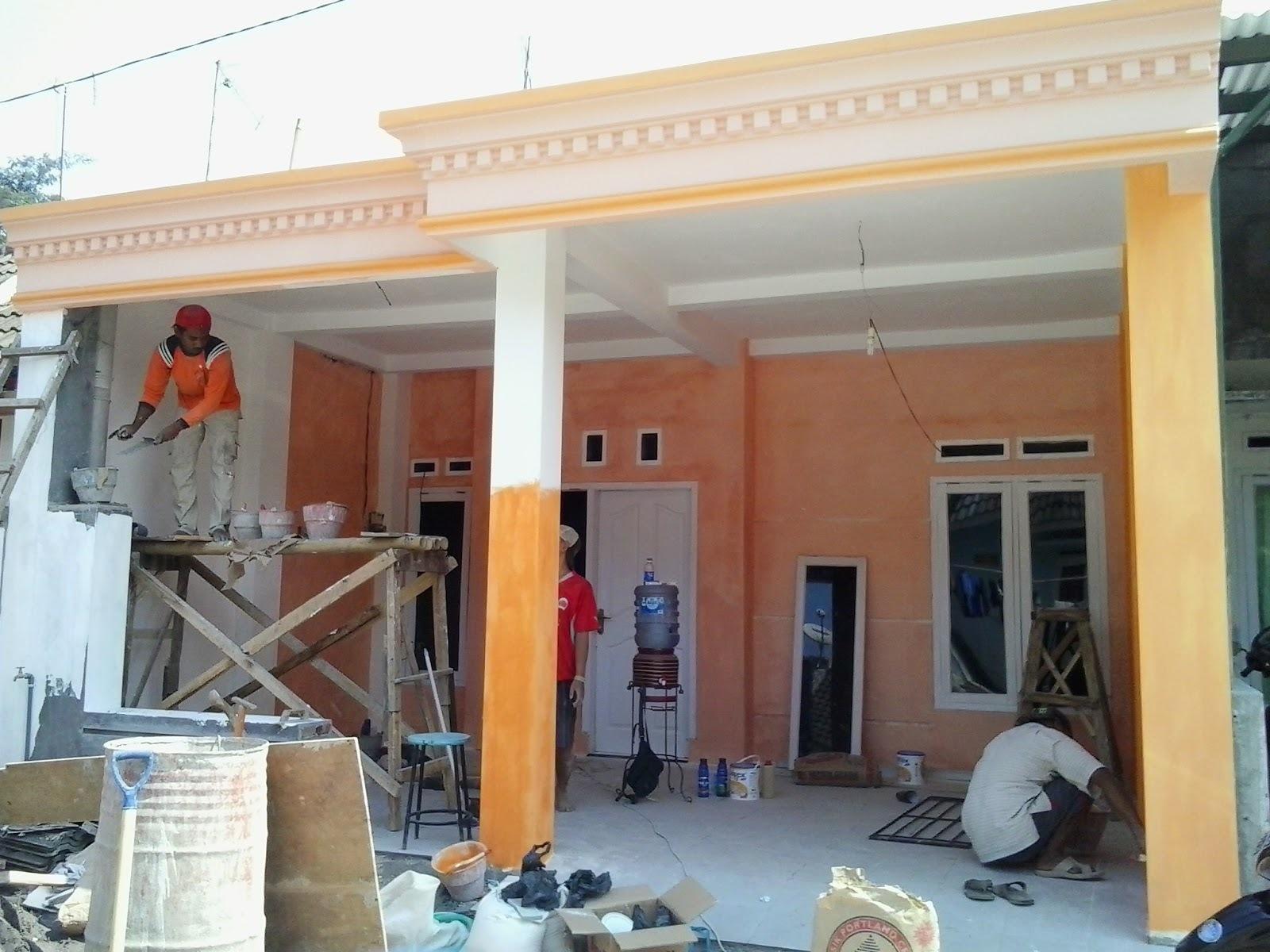 Renovasi rumah gadang 2