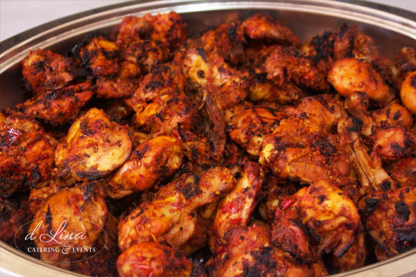 Ayam bakar rica dlina catering