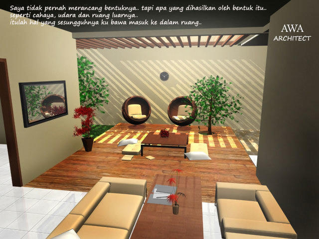 1 r. teras dalam bisa buat kumpul dan barber q 