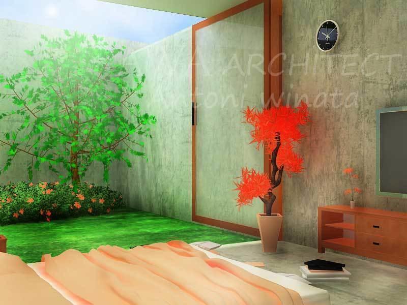 23. kamar tidur utama terbuka