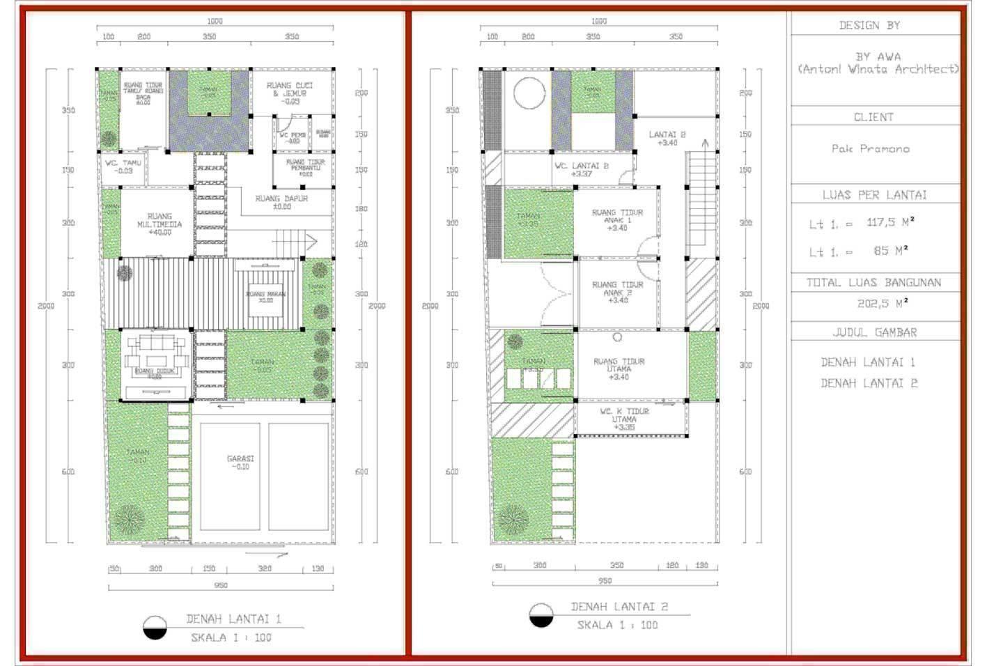 Client purnomo house new model