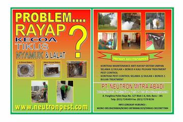 Pest Control, Anti Rayap dan Fumigasi