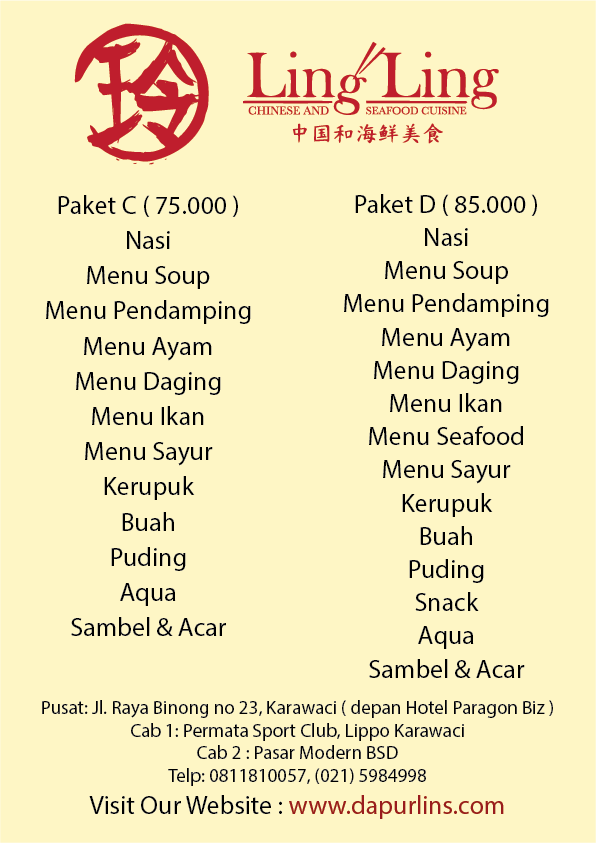 Catering paket c   d