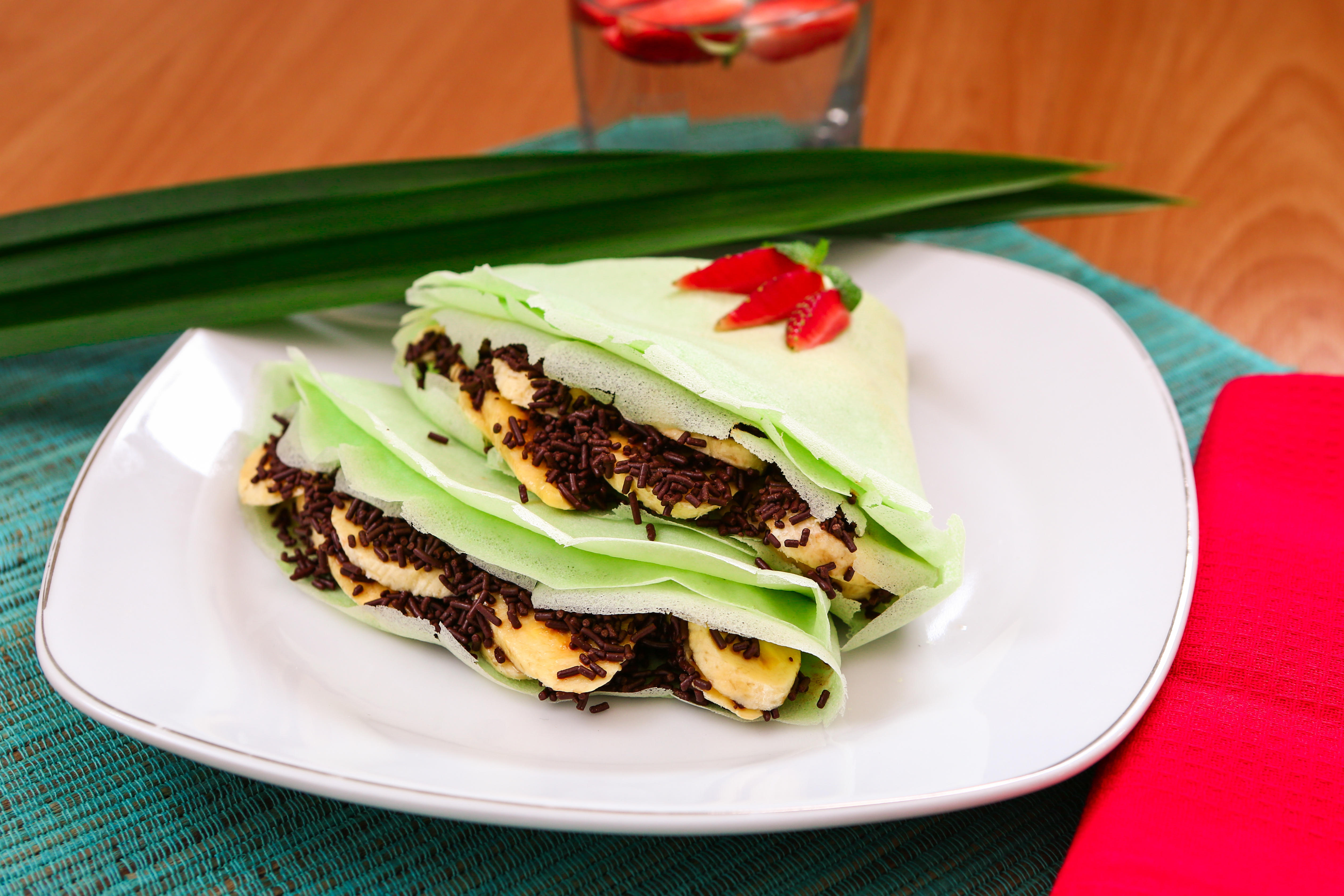 Lecker pisang isi coklat