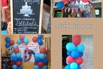 Dekorasi ultah alfath