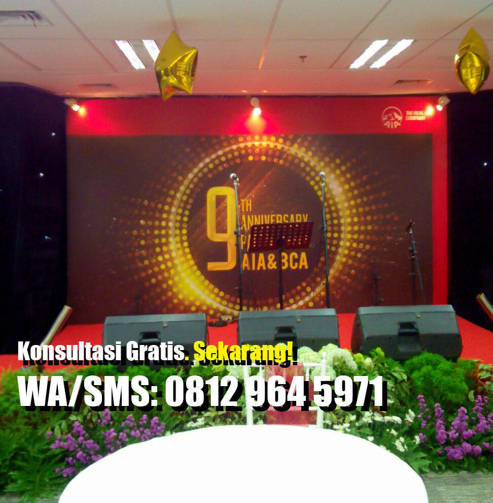 Backdrop anniversary event organizer