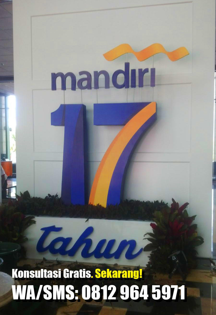 3d teks decoration event organizer