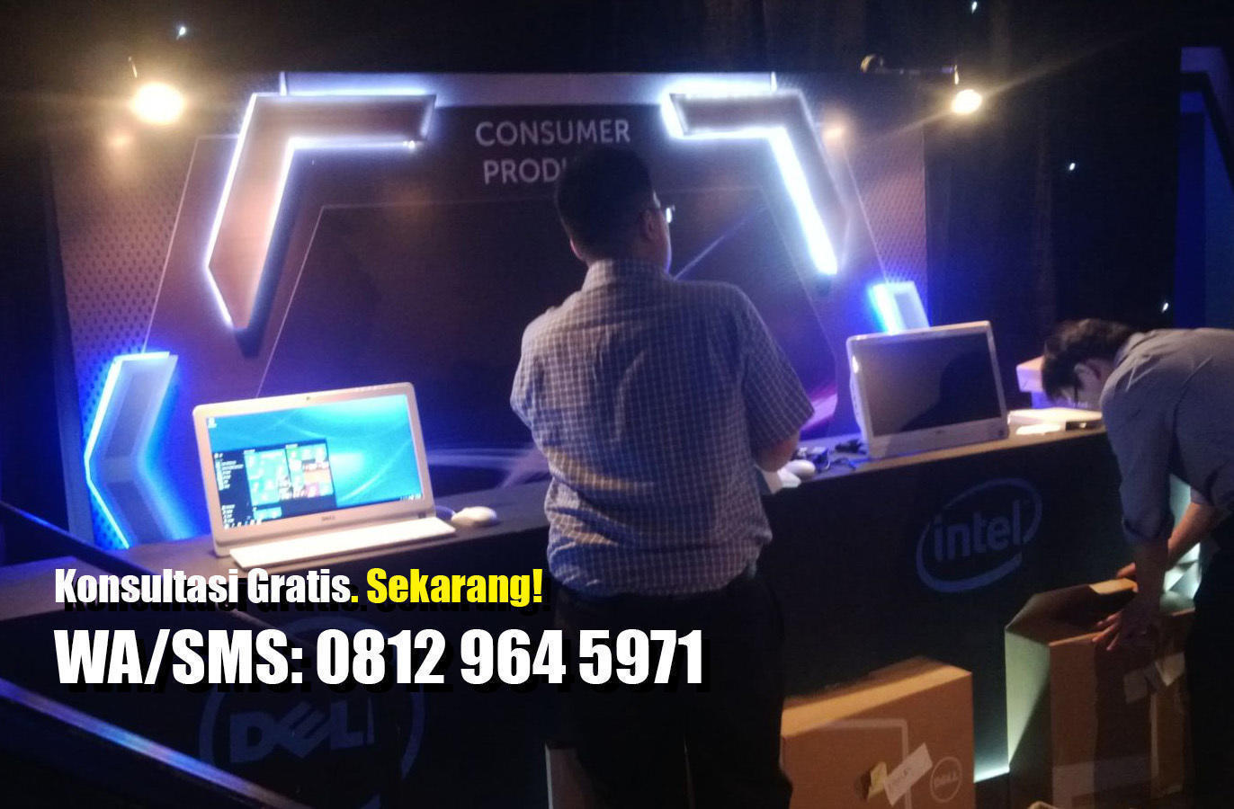 Booth display event organizer