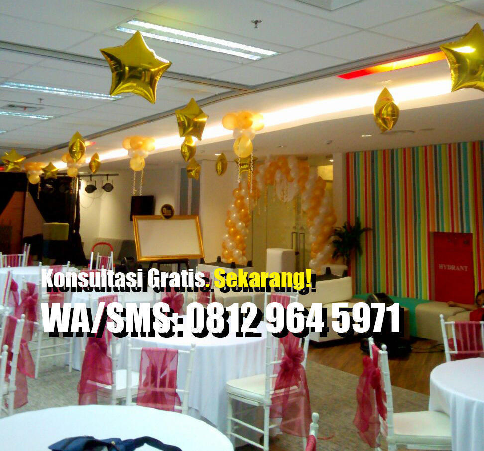 Dekorasi anniversary event organizer