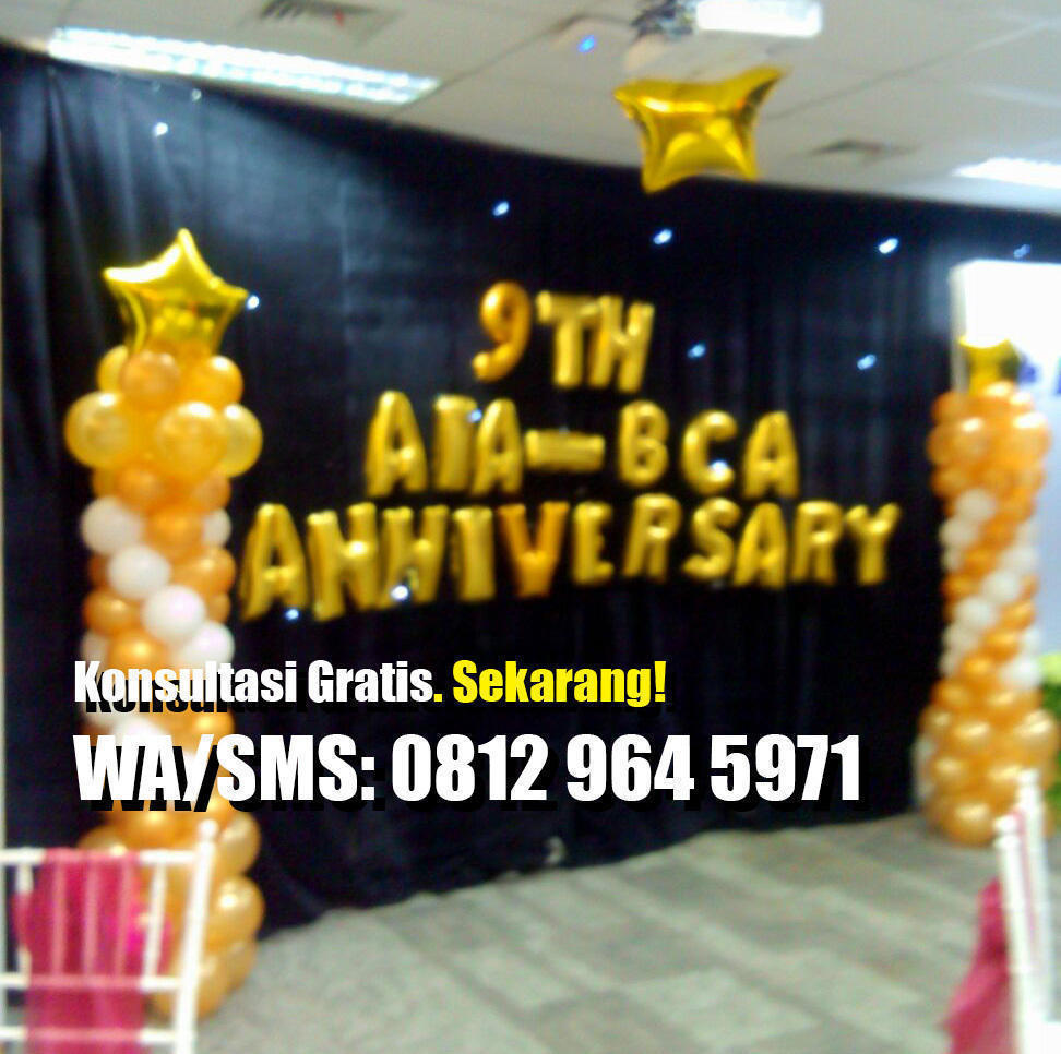 Dekorasi balon jakarta event organizer