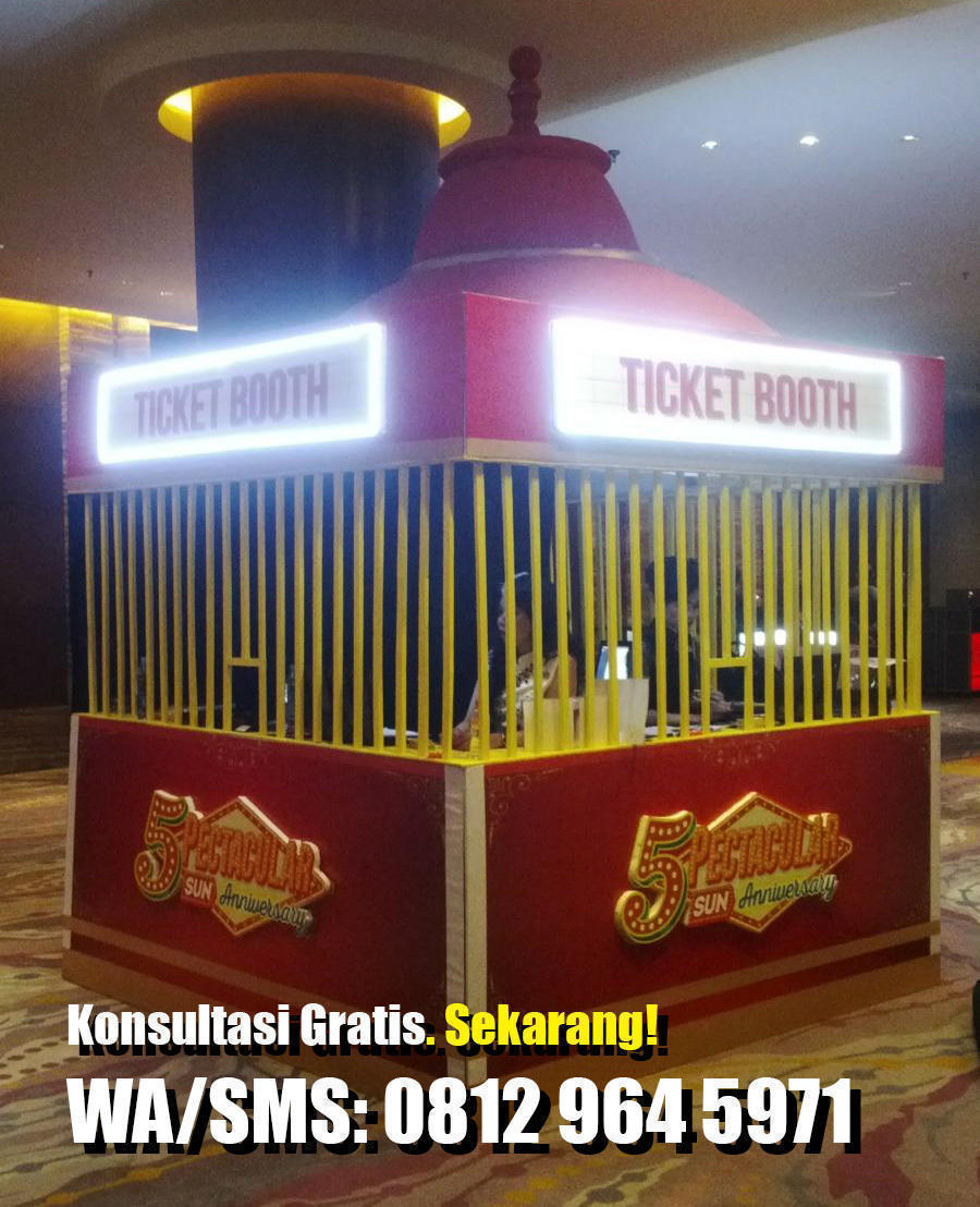 Dekorasi tiket box event organizer