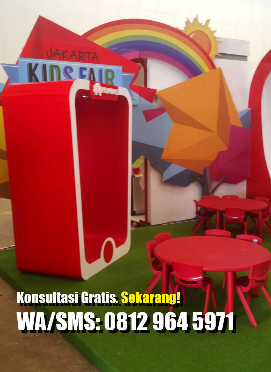 Pembuatan booth event organizer