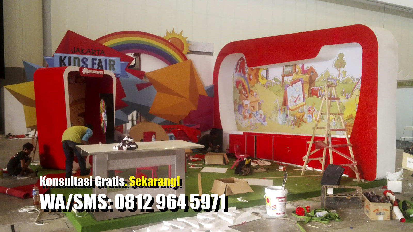 Pembuatan booth event organizer7