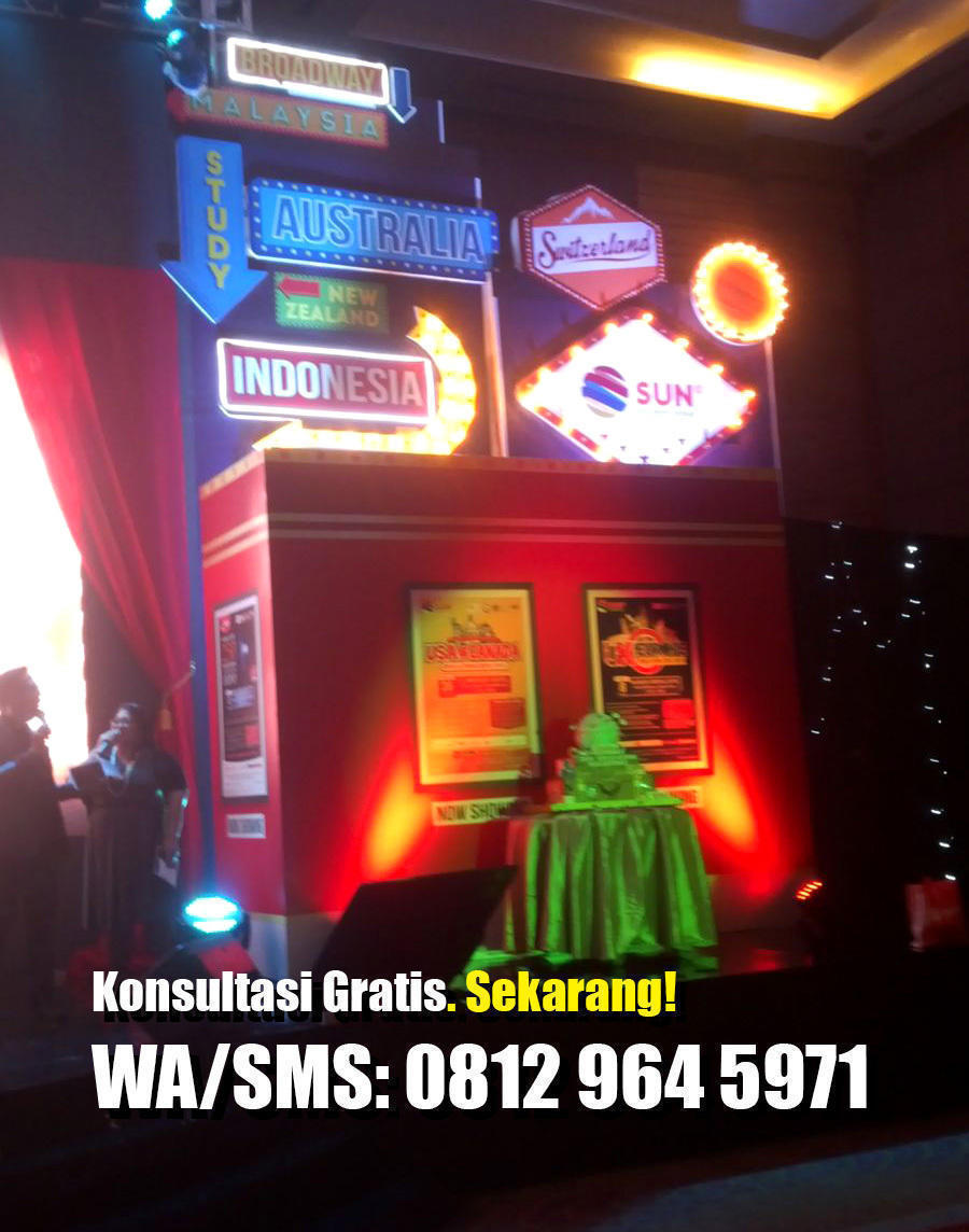 Stage carnaval event organizer