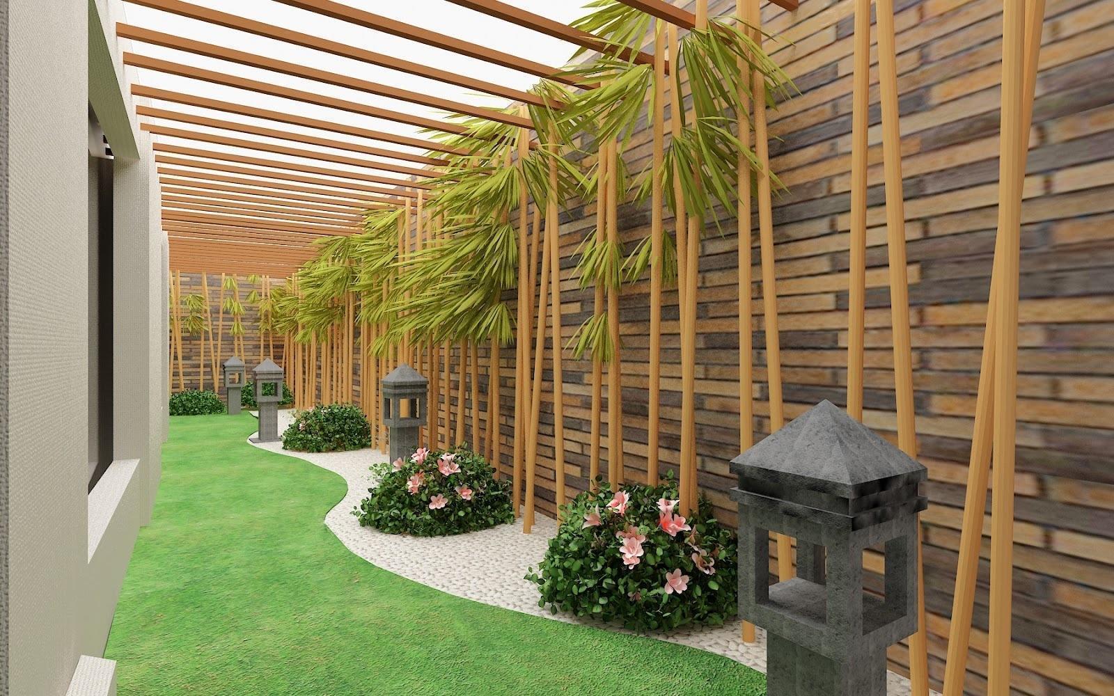 Download kumpulan desain taman rumah minimalist