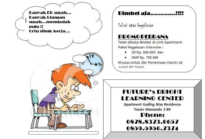 Brosur bimbel