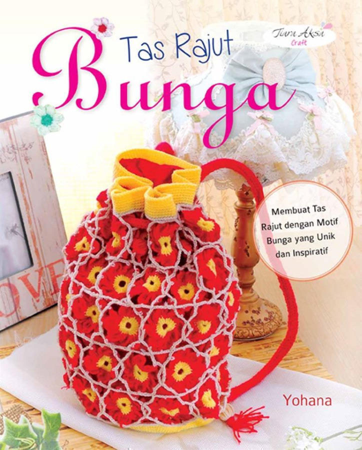Tas rajut bunga