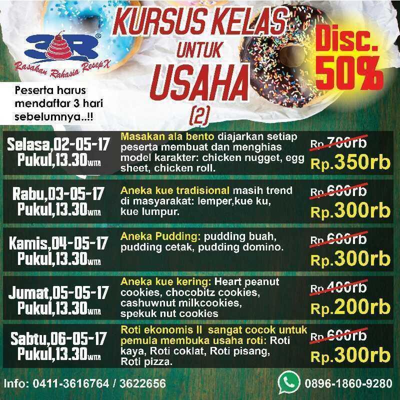 Jadwal kursus kelas untuk usaha april 21492674755459