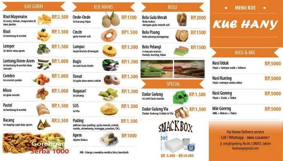 menu kue basah Jakarta